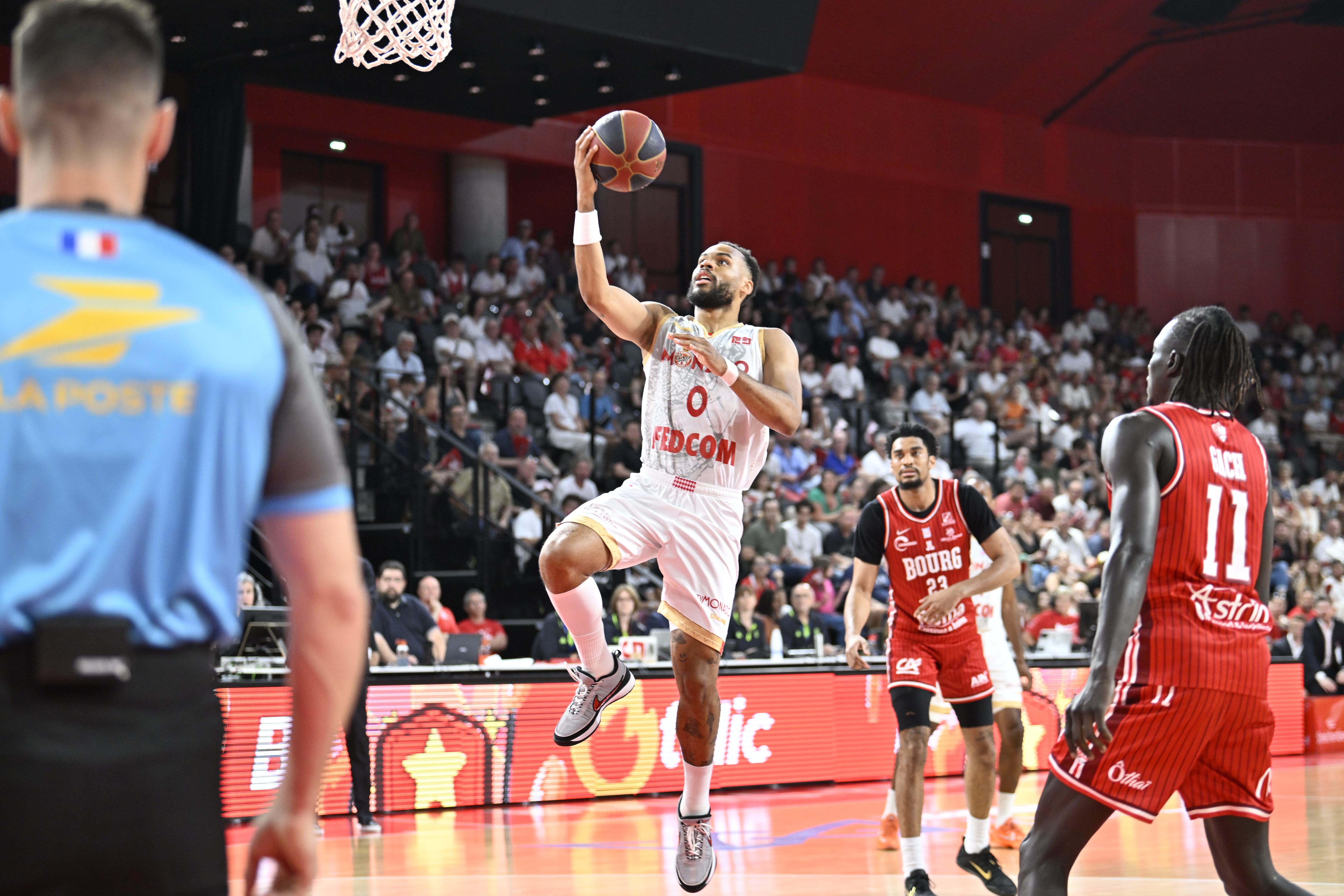 Nanterre et Monaco se qualifient pour les demi-finales