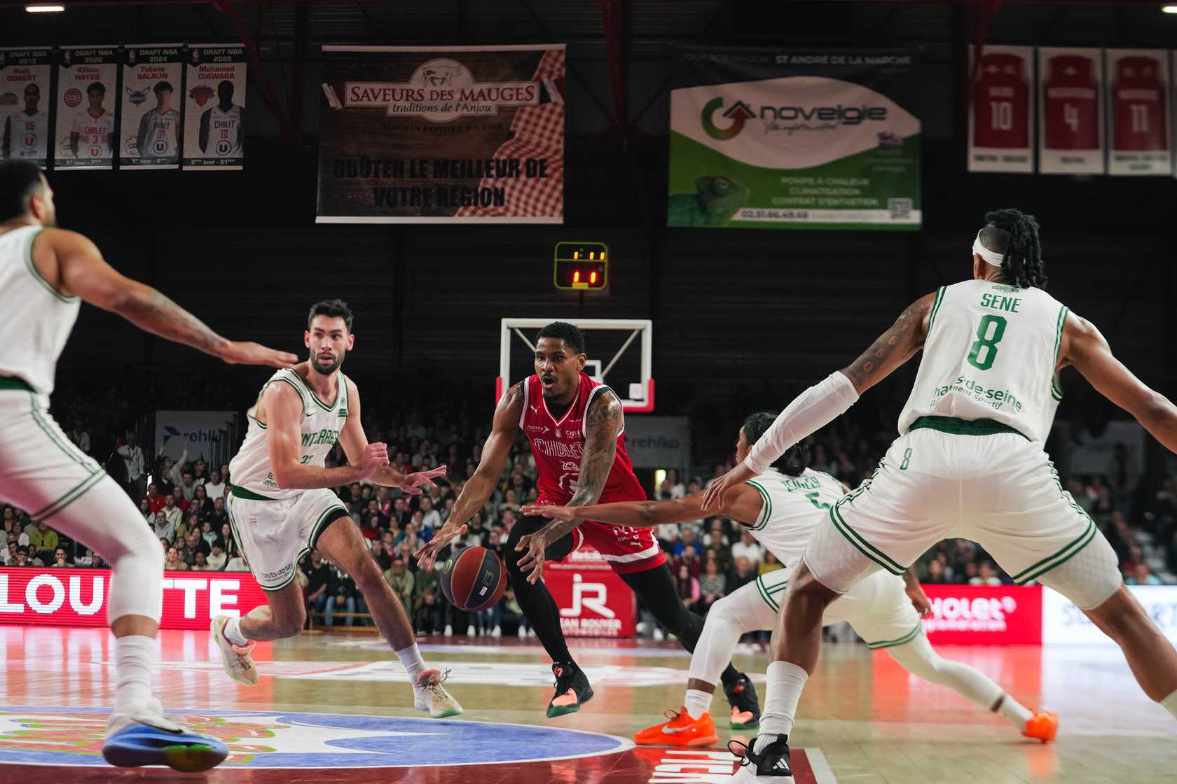 Nanterre vs Cholet, choc physique en haut de tableau
