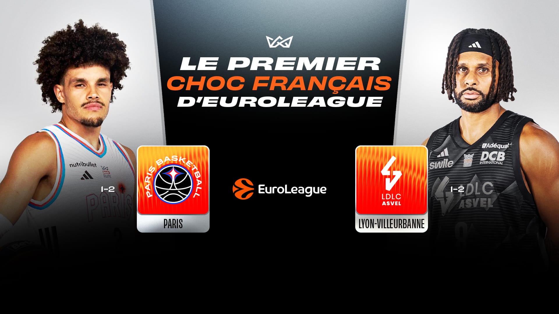 Paris Basketball - ASVEL : le premier grand choc français en EuroLeague