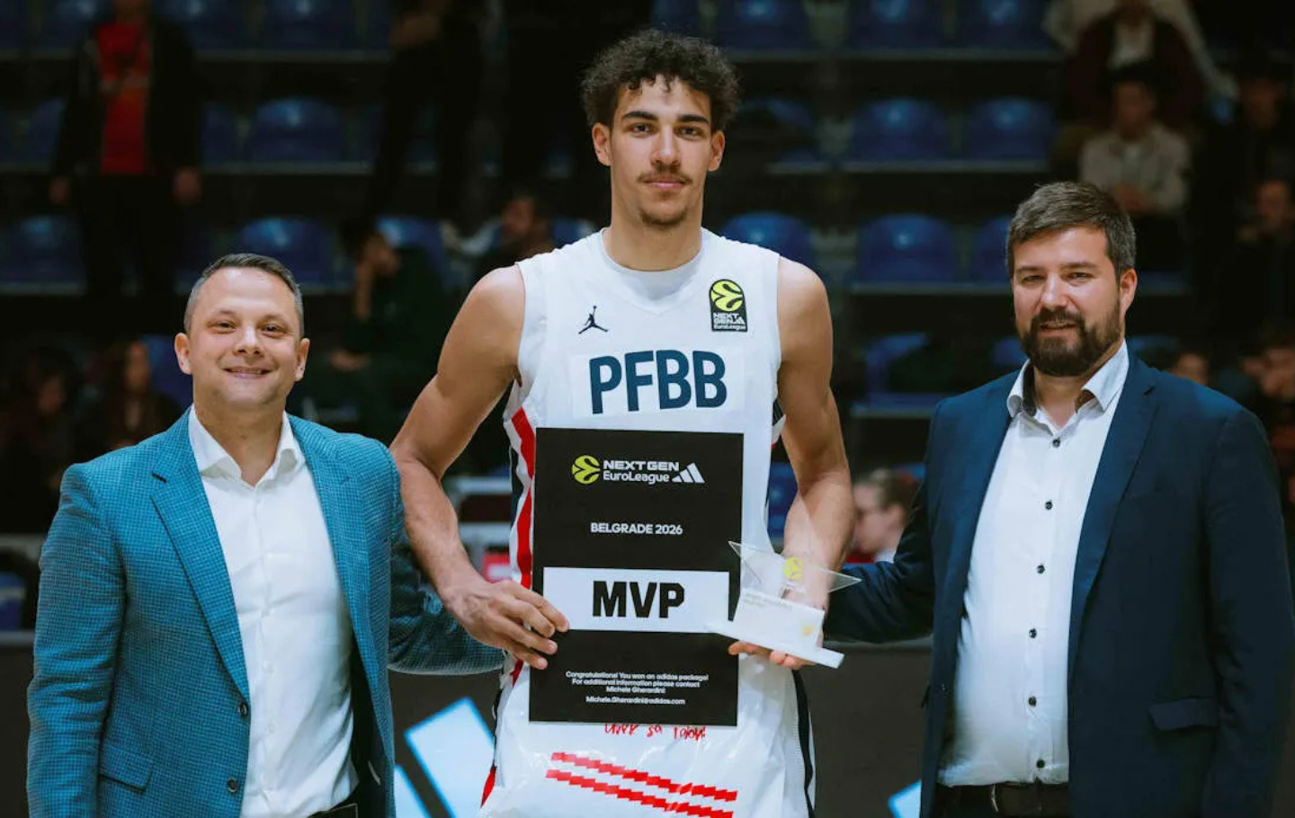 ANGT Belgrade : Soliman MVP, Riethauser dans le cinq