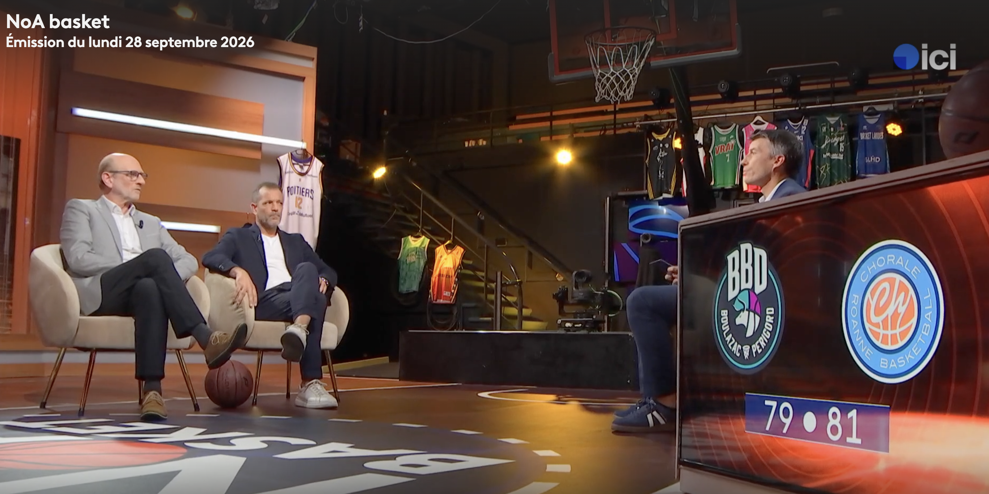 Retrouvez l'émission de NoA Basket 
