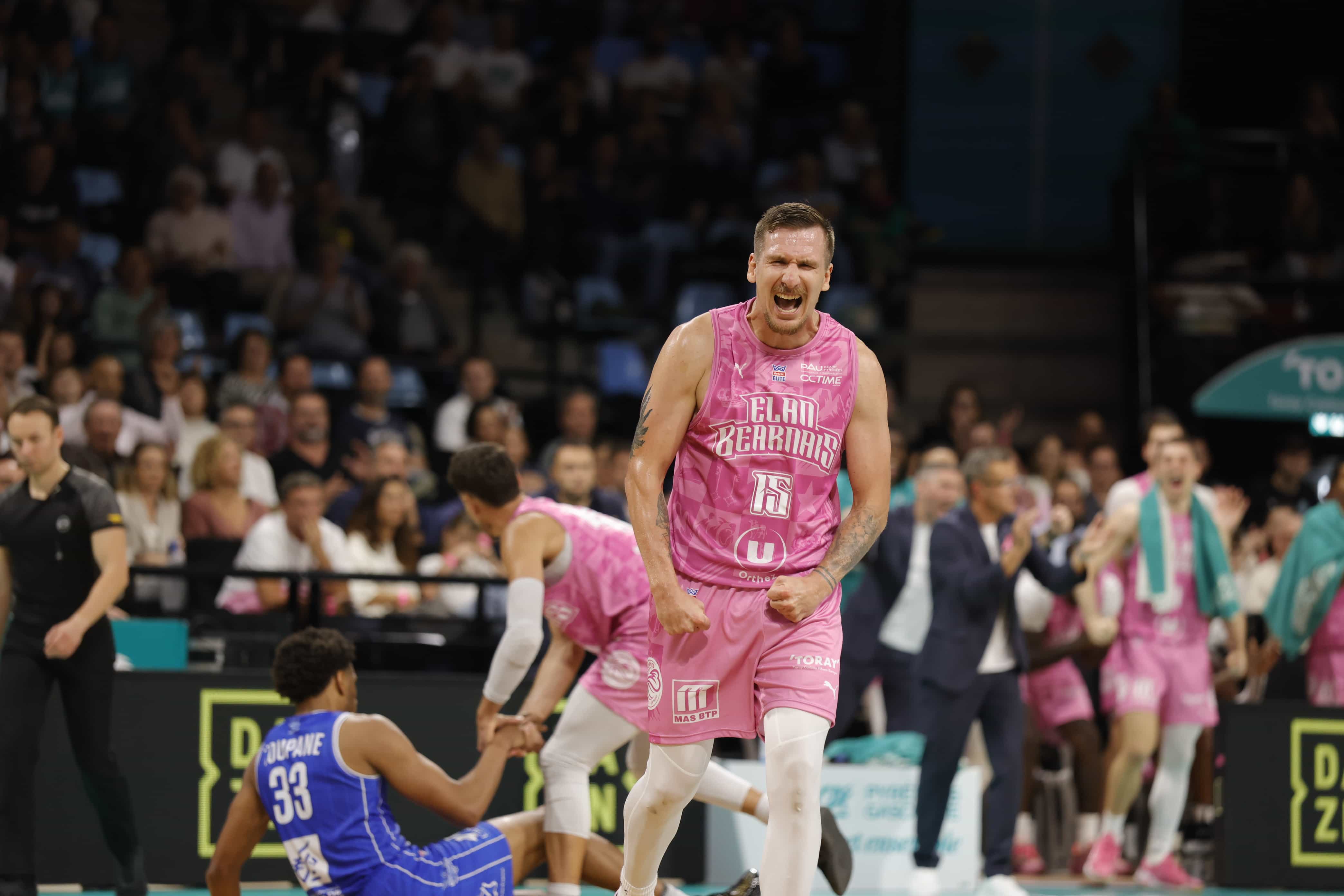 BETCLIC ÉLITE J4 : NANCY ET PAU SE LIBÈRENT, L’ASVEL RESTE INCAINCU