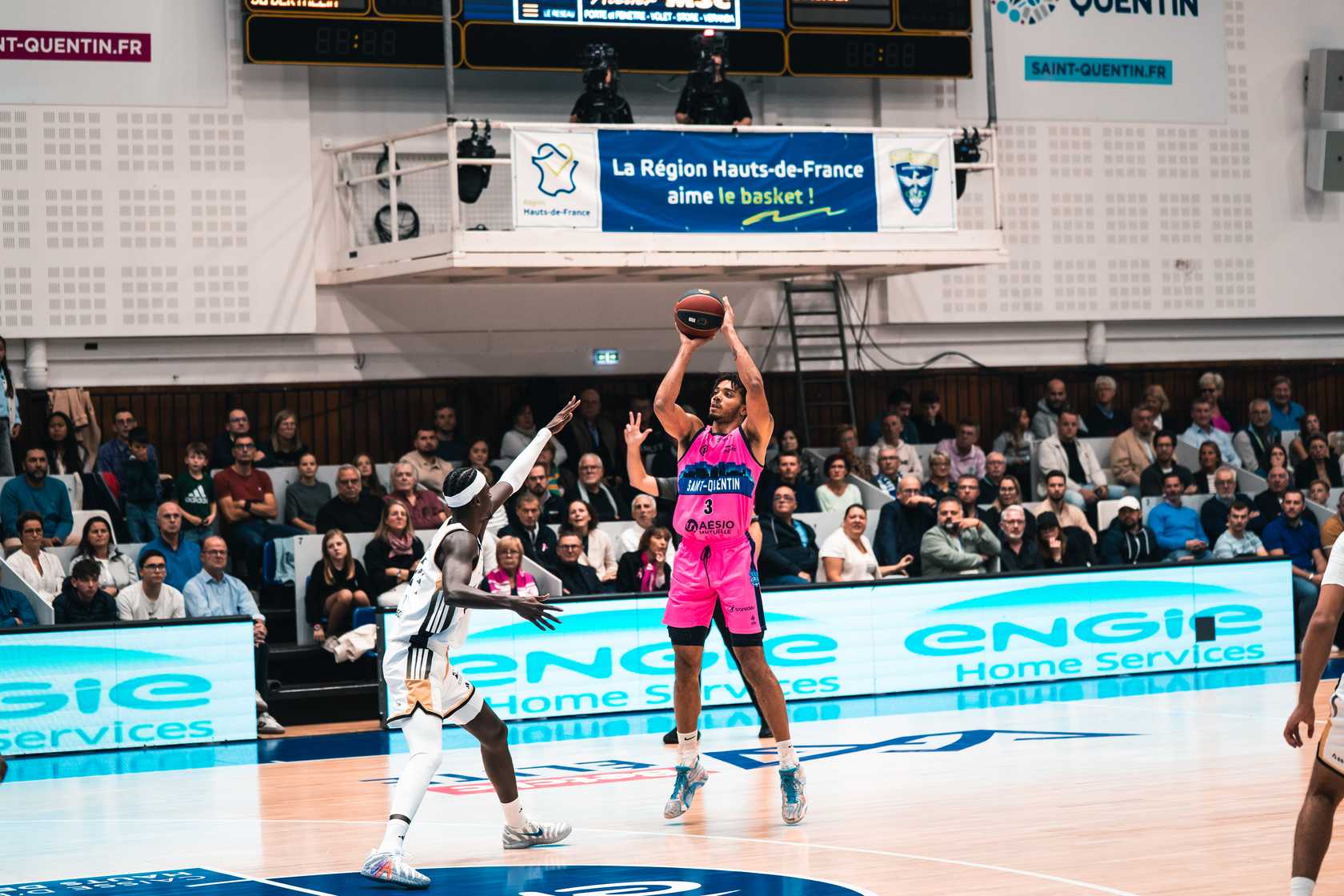 Lyon-Villeurbanne vs SQBB:  Entre contrôle lyonnais et espoir picard